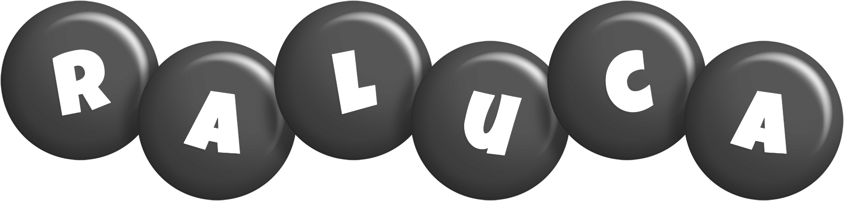 Raluca candy-black logo