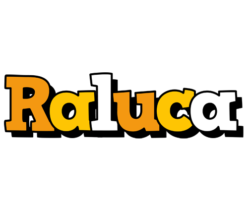 Raluca cartoon logo