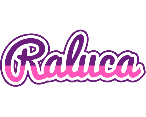 Raluca cheerful logo