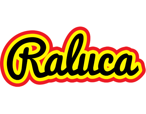 Raluca flaming logo