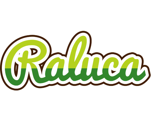 Raluca golfing logo