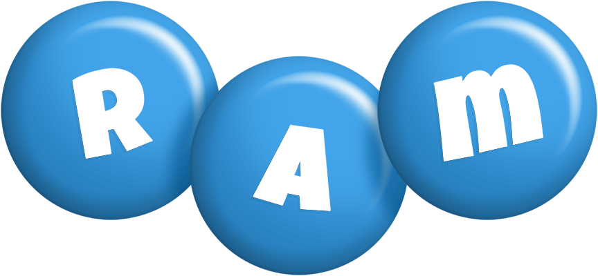 Ram candy-blue logo