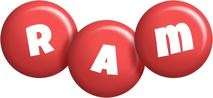 Ram candy-red logo