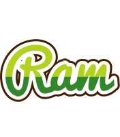 Ram golfing logo