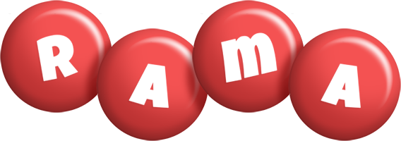 Rama candy-red logo