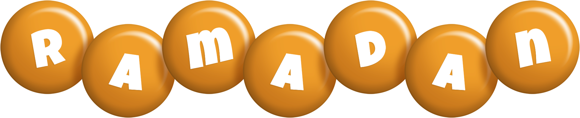 Ramadan candy-orange logo