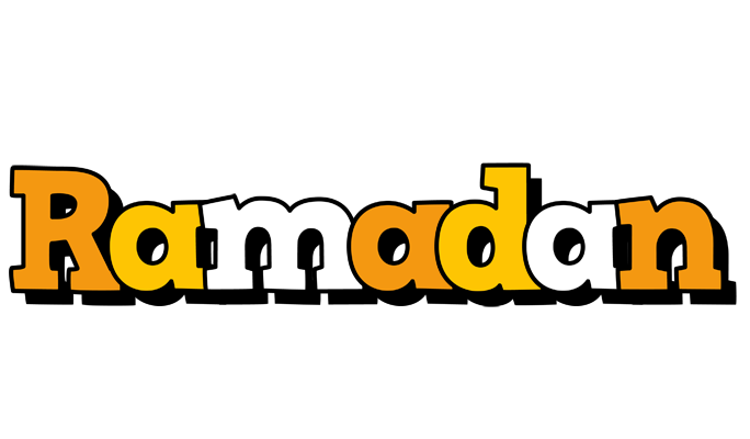Ramadan cartoon logo