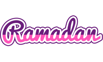 Ramadan cheerful logo