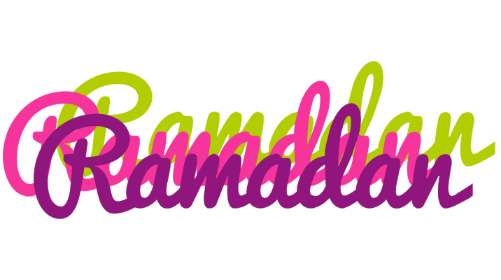 Ramadan flowers logo