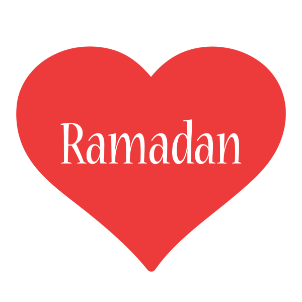 Ramadan love logo