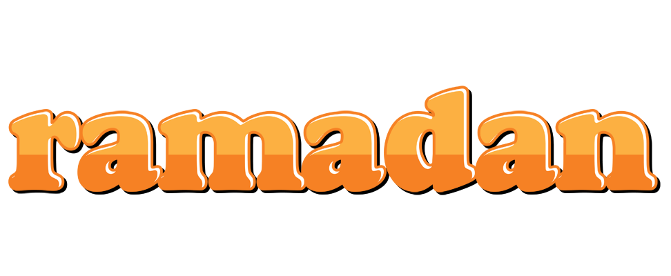 Ramadan orange logo