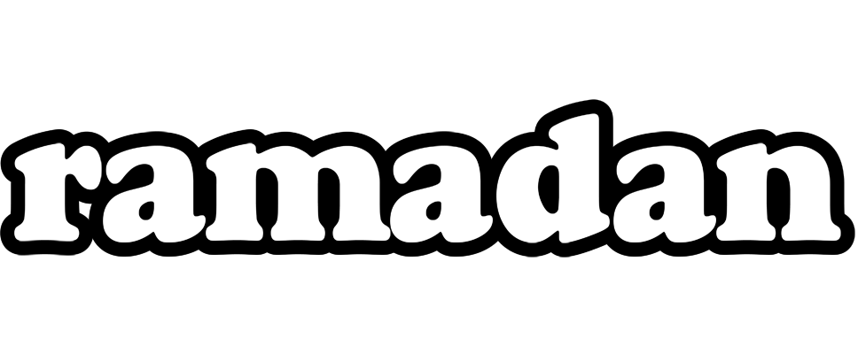 Ramadan panda logo