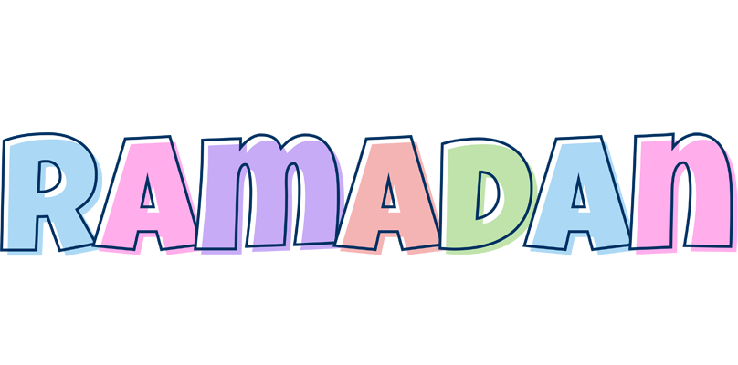 Ramadan pastel logo
