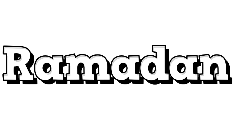 Ramadan snowing logo