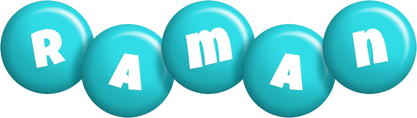 Raman candy-azur logo