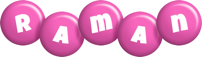Raman candy-pink logo