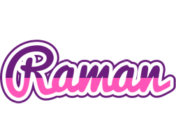 Raman cheerful logo