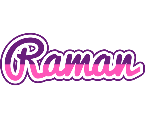 Raman cheerful logo