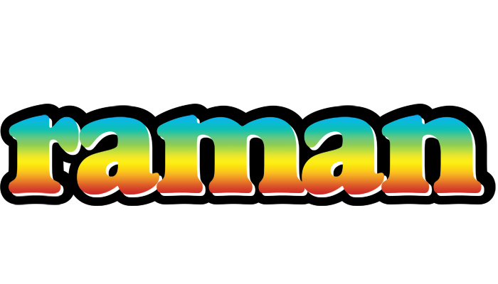 Raman color logo