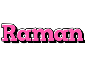 Raman girlish logo