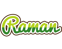 Raman golfing logo