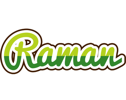 Raman golfing logo