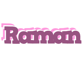 Raman relaxing logo