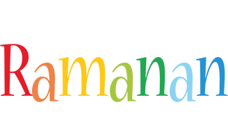 Ramanan birthday logo