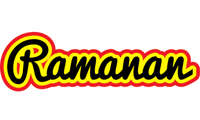 Ramanan flaming logo