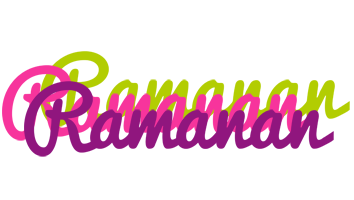 Ramanan flowers logo