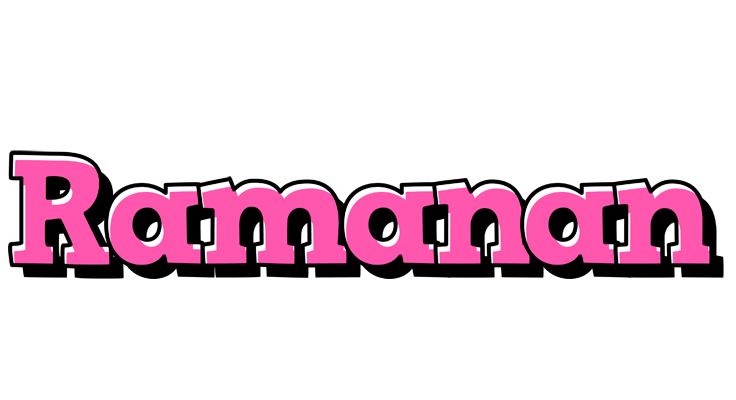 Ramanan girlish logo
