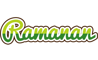 Ramanan golfing logo