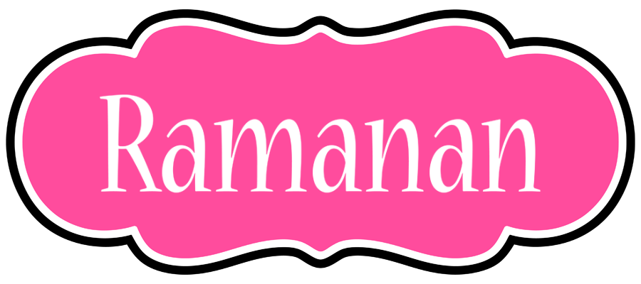 Ramanan invitation logo