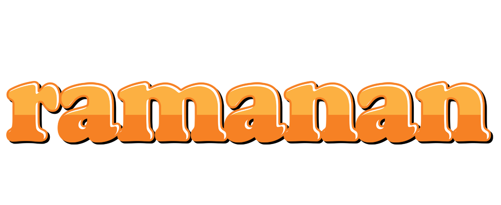 Ramanan orange logo