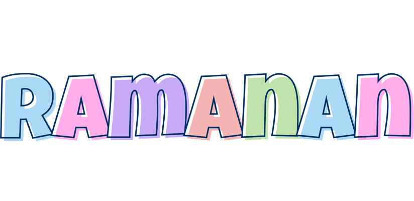 Ramanan pastel logo