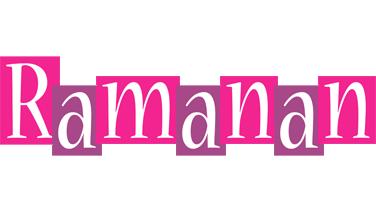 Ramanan whine logo