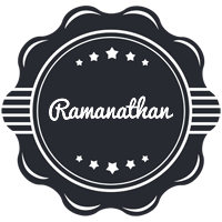 Ramanathan badge logo