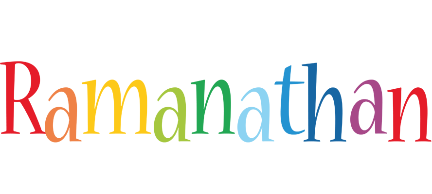 Ramanathan birthday logo