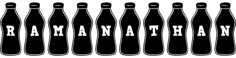 Ramanathan bottle logo