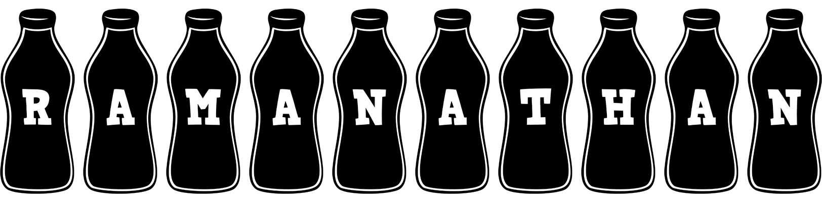 Ramanathan bottle logo