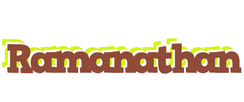 Ramanathan caffeebar logo