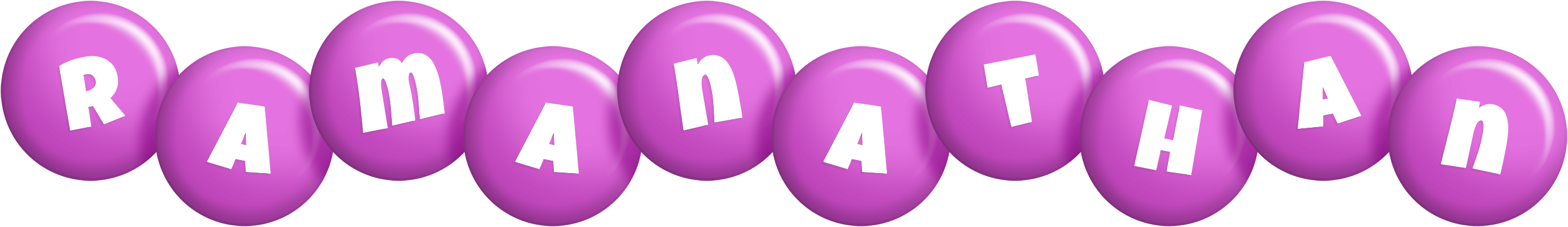 Ramanathan candy-purple logo