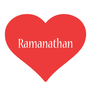 Ramanathan love logo