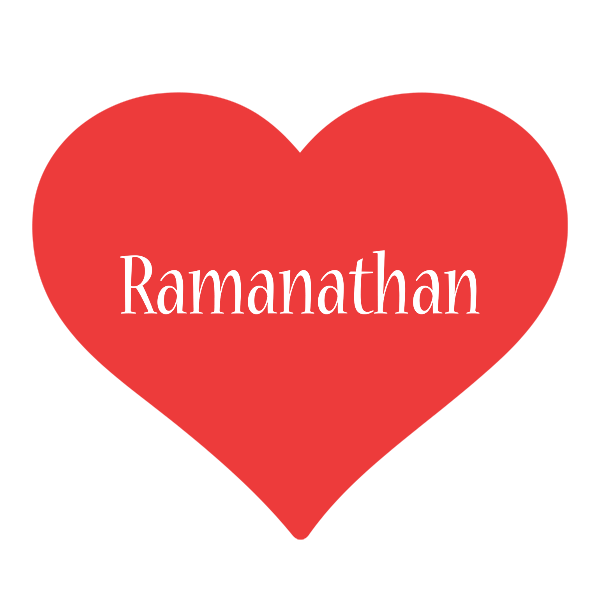 Ramanathan love logo