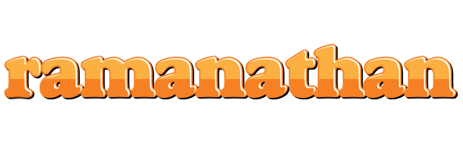 Ramanathan orange logo