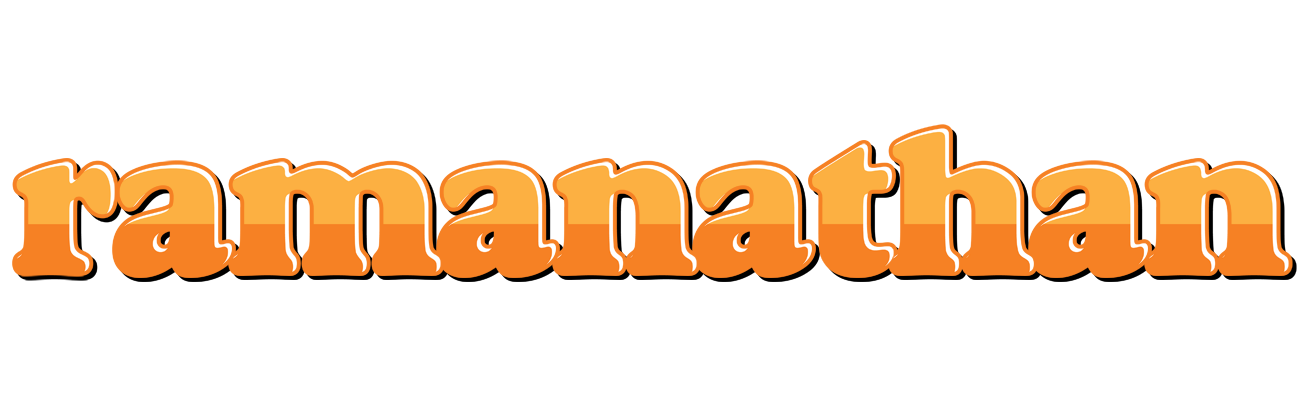 Ramanathan orange logo