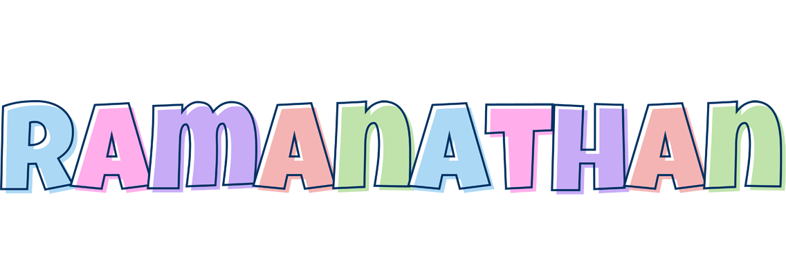 Ramanathan pastel logo