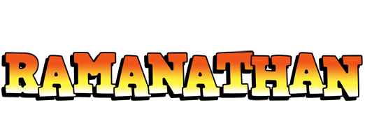 Ramanathan sunset logo