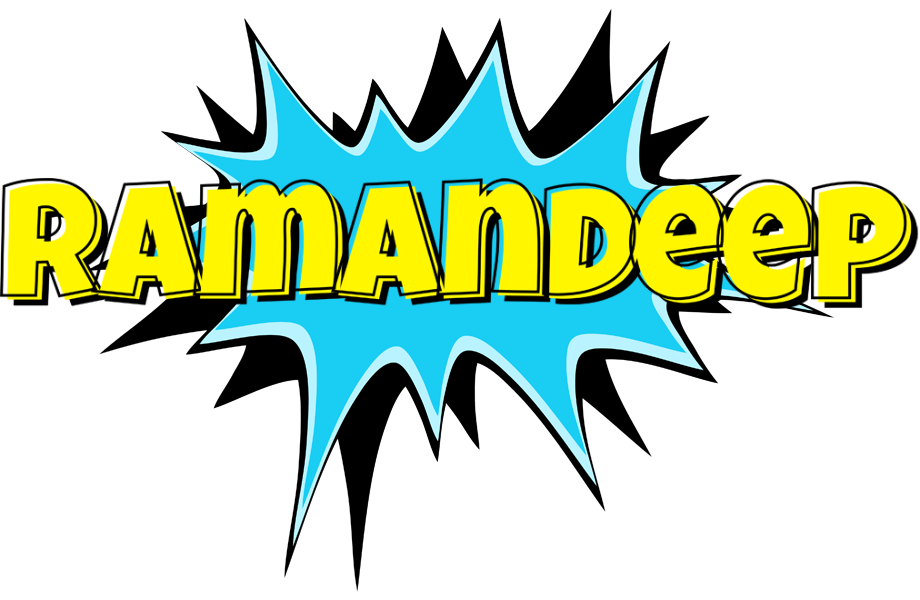 Ramandeep amazing logo