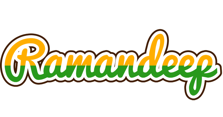 Ramandeep banana logo